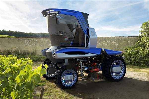 GMC - New Holland, Elektrisk traktor - XPower-familien af elektriske løsninger